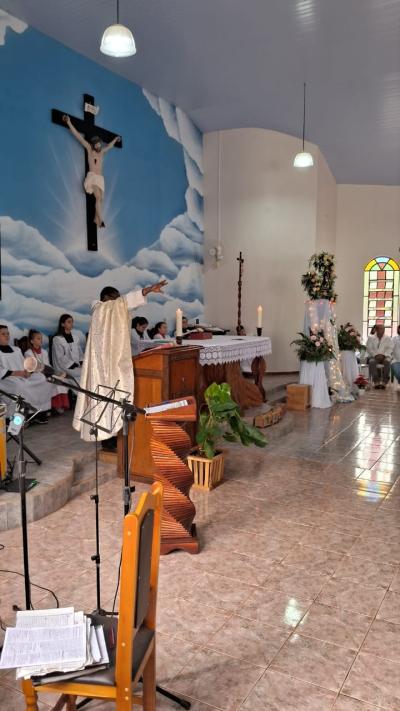 Nova Laranjeiras - Comunidade Guaraí celebra a Festa em Louvor a Nossa Senhora Aparecida 